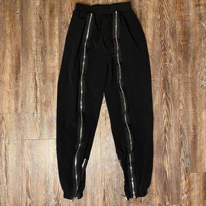 Joggers with Zipper details